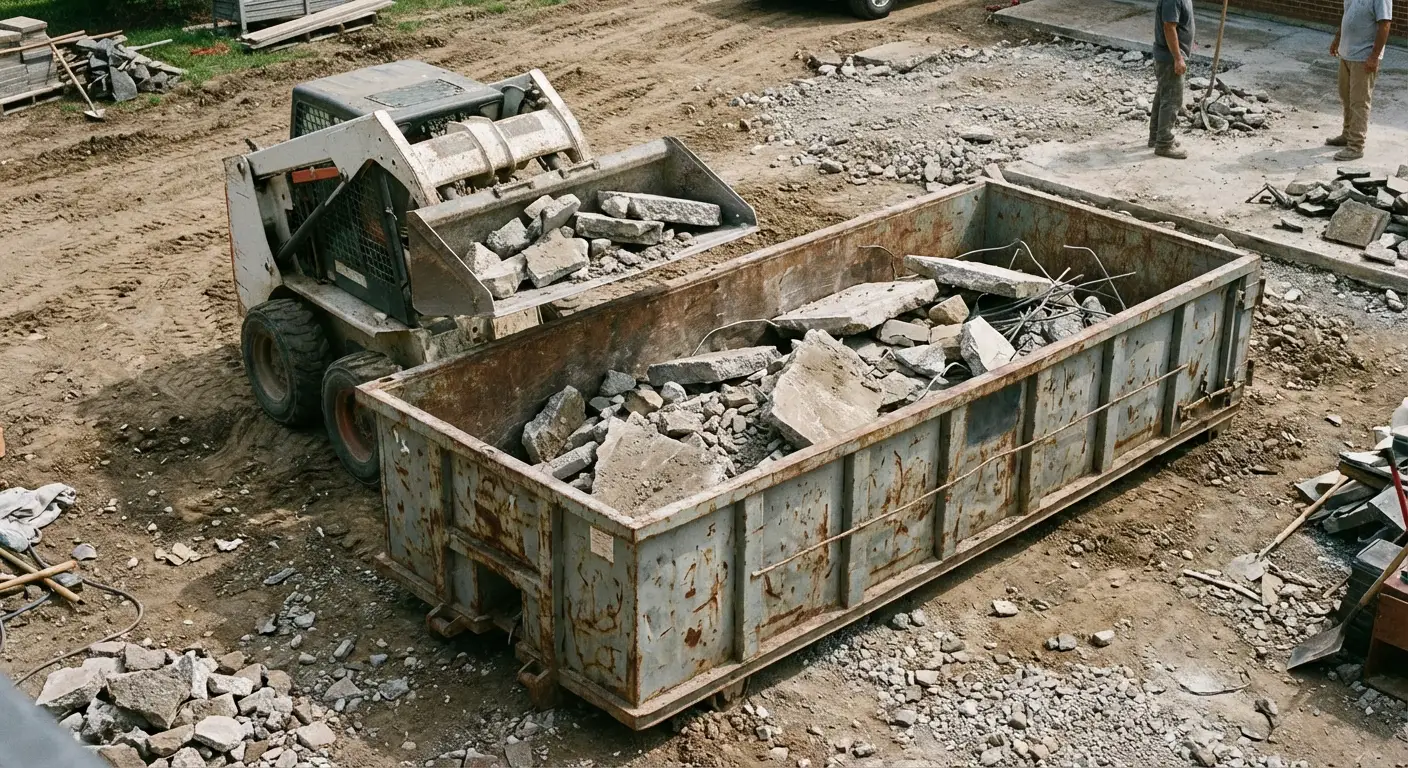 Heavy Concrete Patio Removal in Carlsbad, CA
