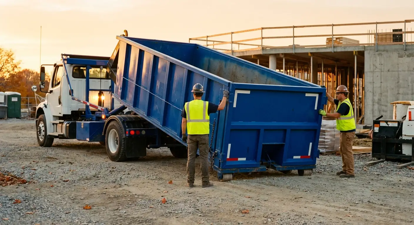 Commercial dumpster rental delivery in Carlsbad, CA