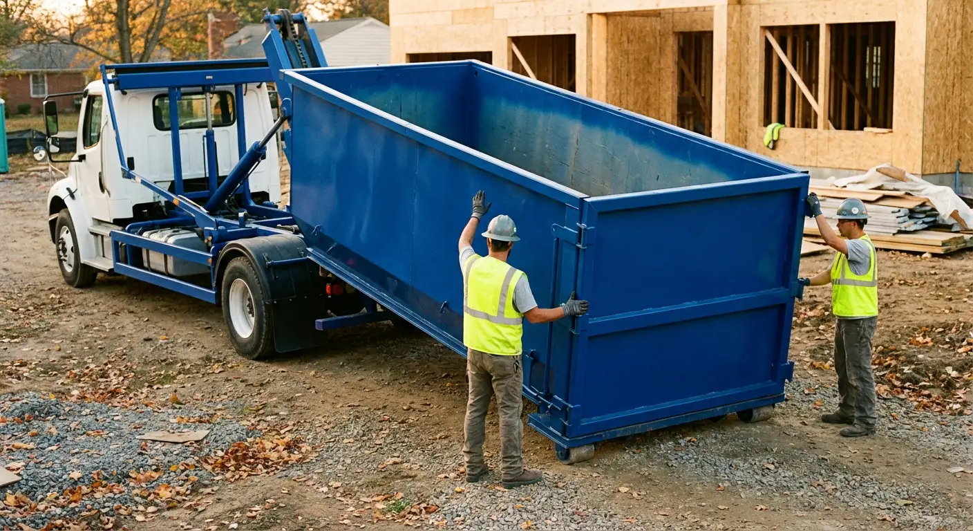 Construction dumpster delivery and waste management in Carlsbad, CA