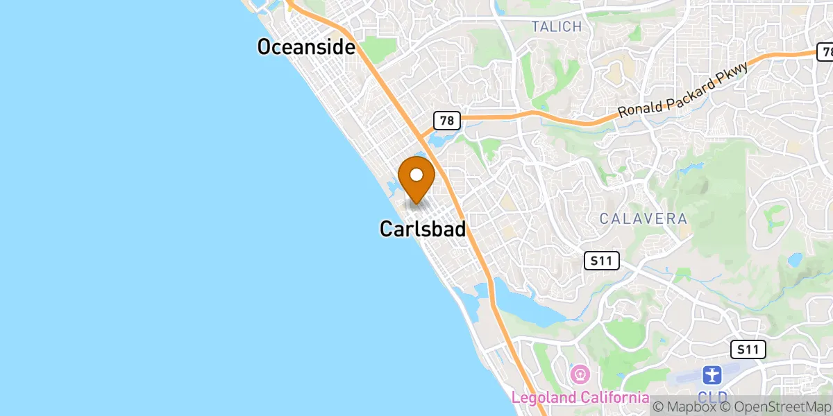  neighborhood map in Carlsbad, CA